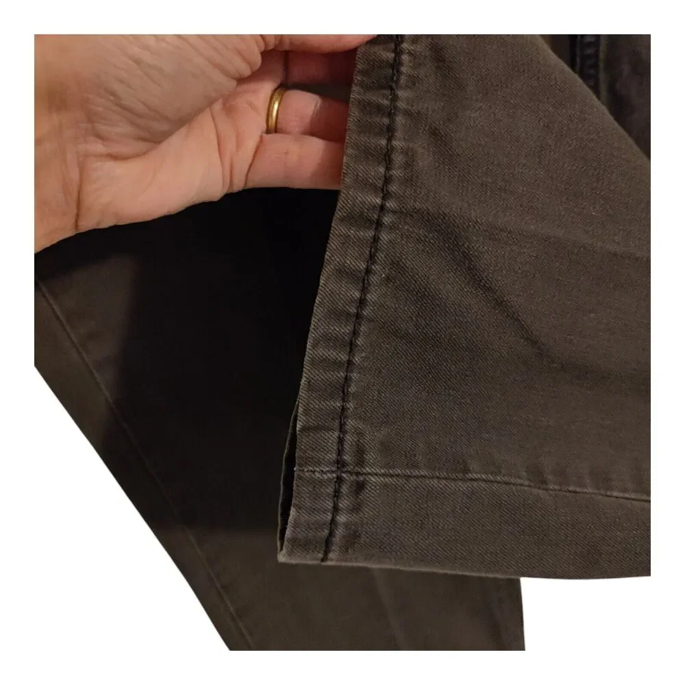 Levi's 505 Jeans Men 36x29 Charcoal Gray Straight Leg Regular Fit White Tag